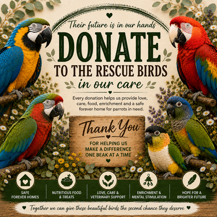 Donate to our rescue Birds