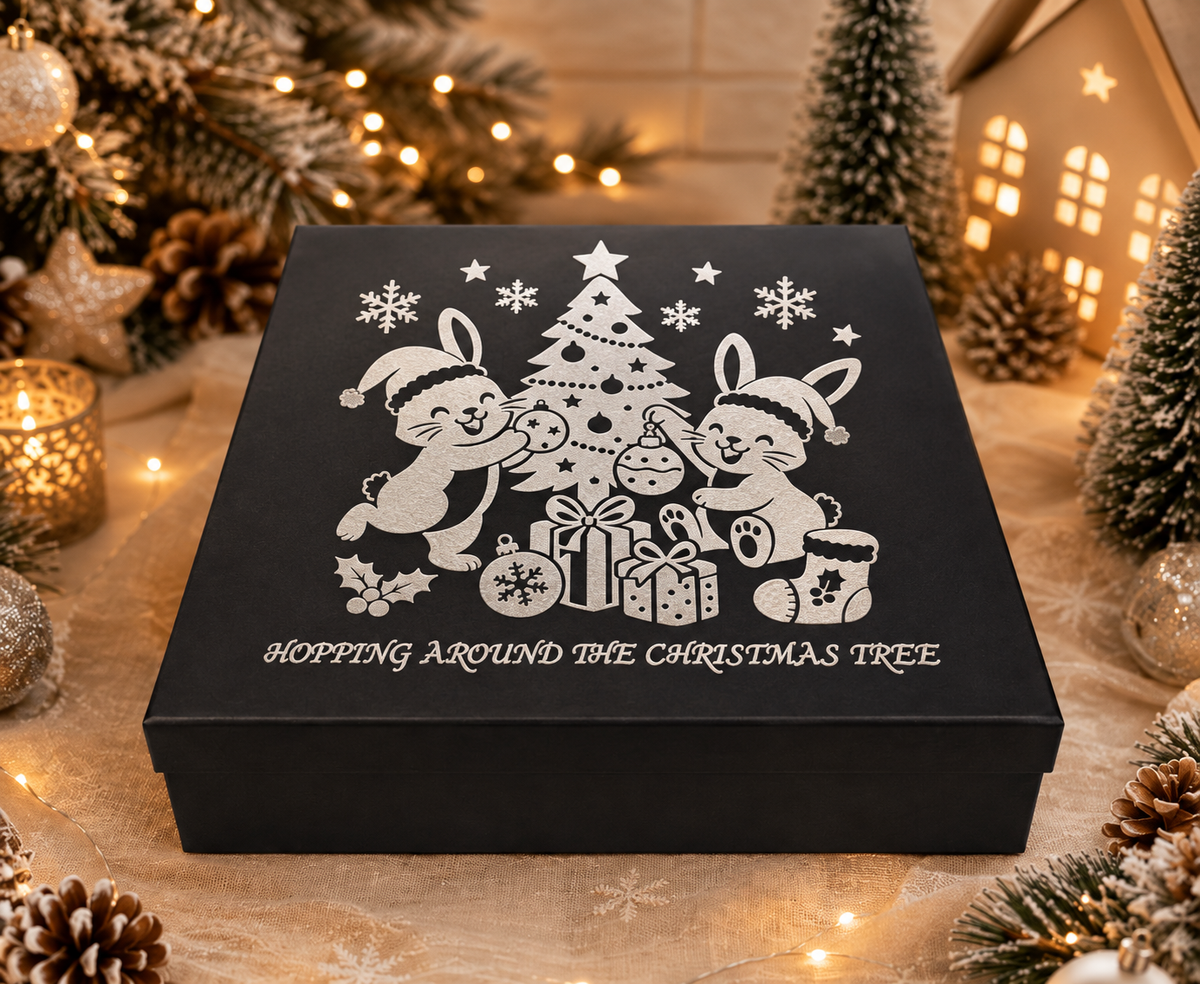 Personalised pet Christmas advent calendar design idea⠋