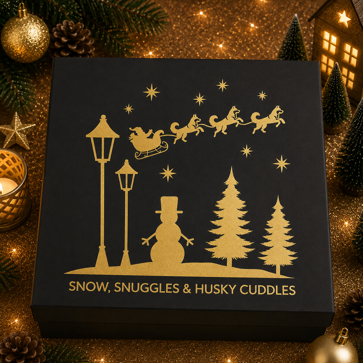 Personalised pet Christmas advent calendar design idea