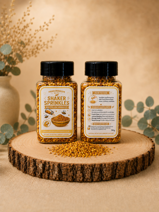 Bee Pollen – Natural Superfood Topper for Parrots (90g)