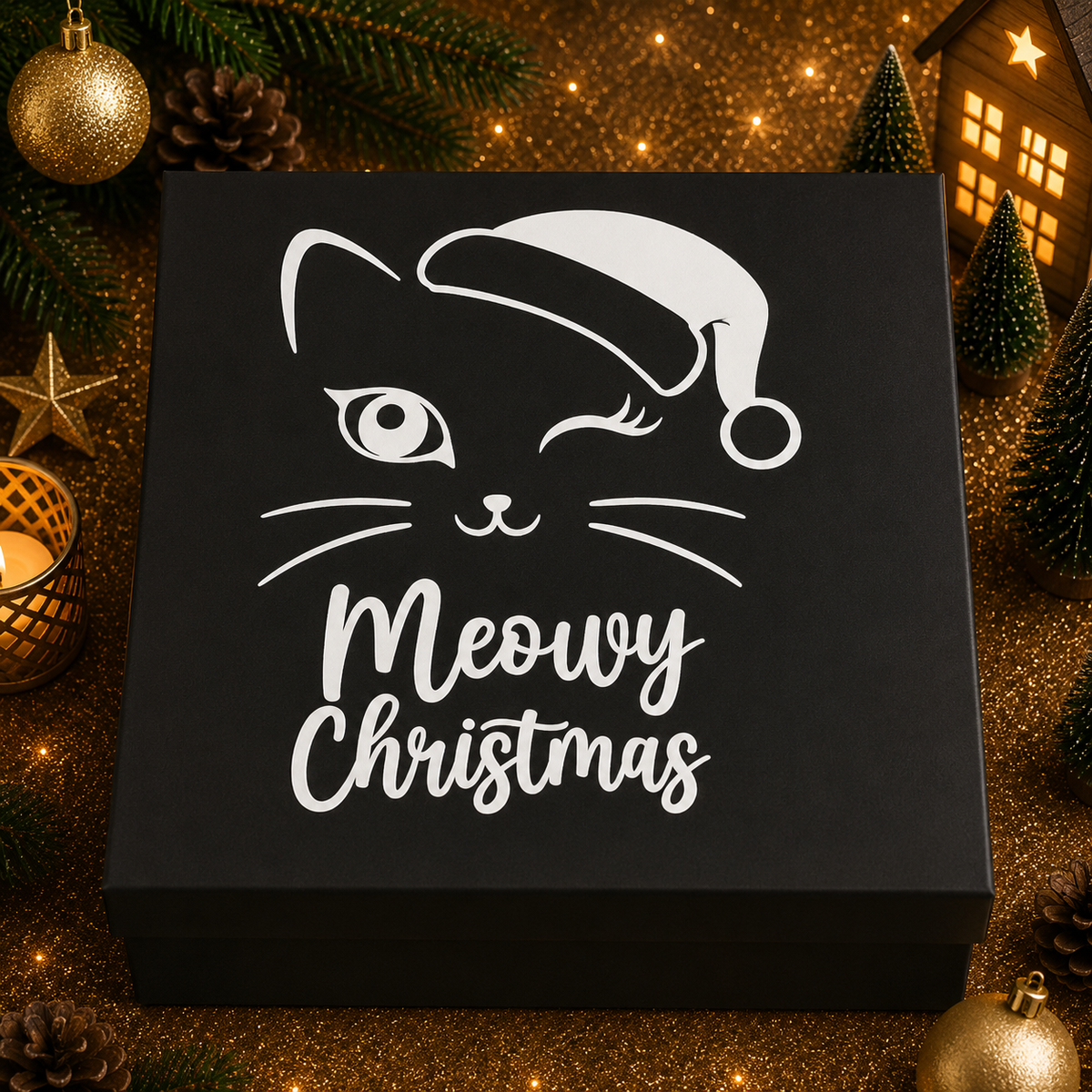 Personalised pet Christmas advent calendar design idea