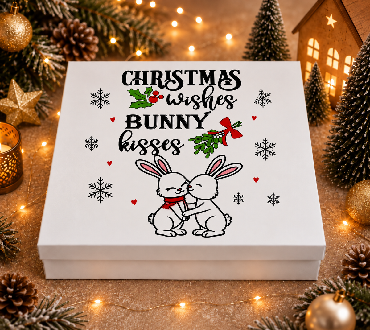 Personalised pet Christmas advent calendar design idea⠋