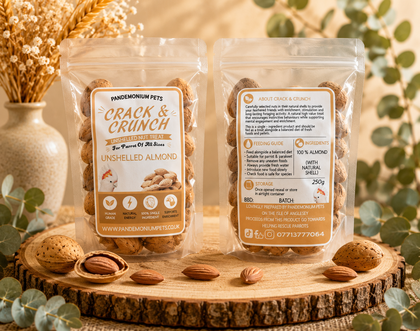 Almonds in Shell – 250g