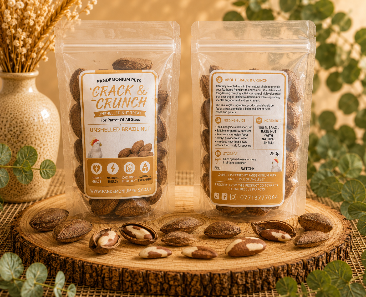 Brazil Nuts in Shell – 250g