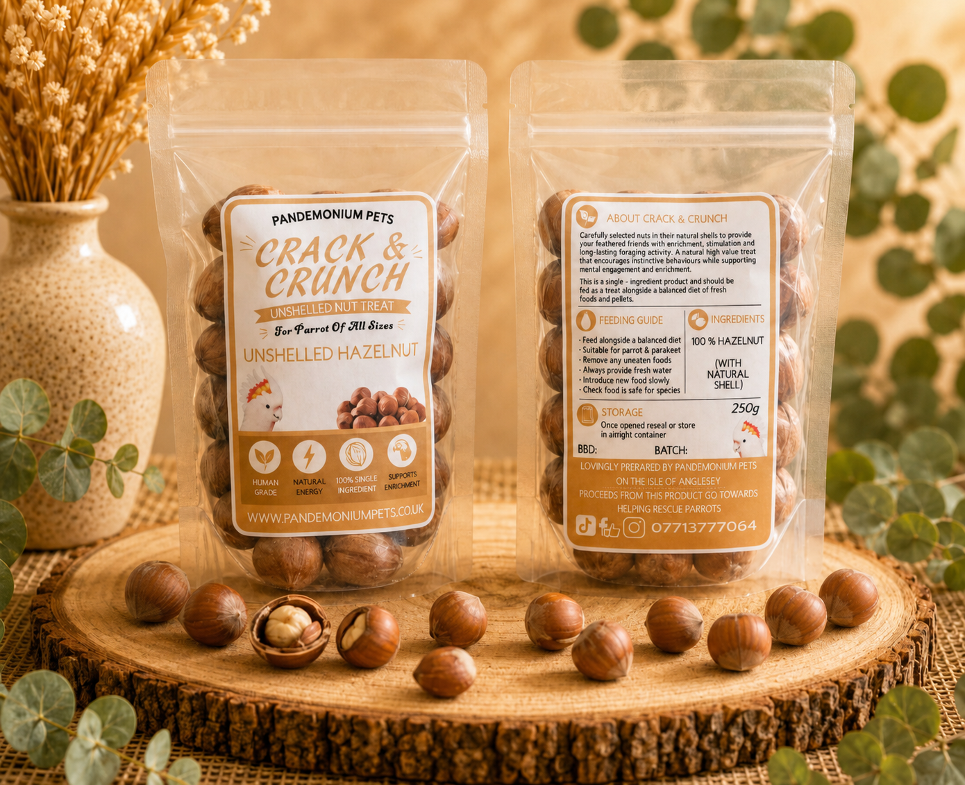 Hazelnuts in Shell – 250g